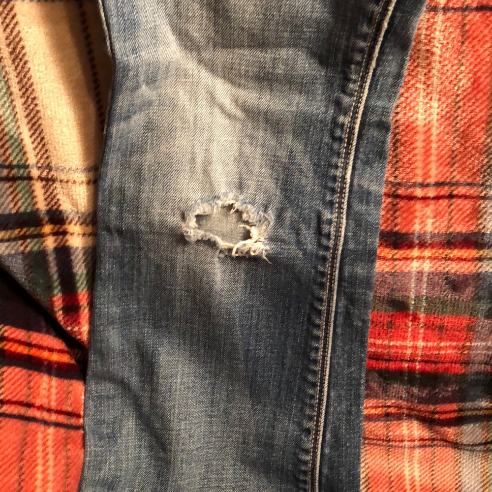 GUC American Eagle 🦅 distressed Artist Jeans 👖 - Picture 3 of 8